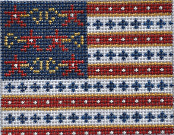 CH-307 Flag 3x2 1/2  18  Mesh CH Designs