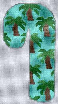 LN-54 Palm Trees Candy Cane 2 3⁄4x 5 1⁄4 18 Mesh ELLE B DESIGNS Danji Designs