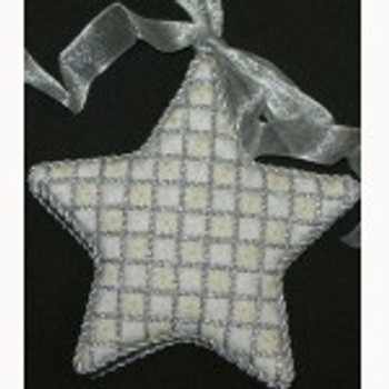 Wg11440 Ray's Star 5"   18 ct Whimsy And Grace ORNAMENT 