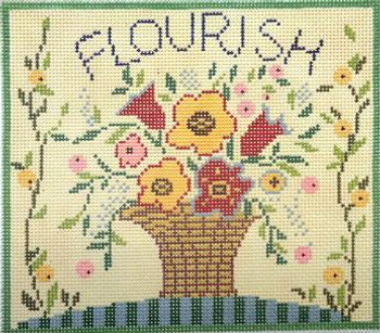 SW122 Flourish 7x8 13 Count Birds Of A Feather