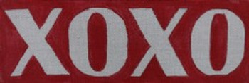 V-001-18 XOXO 15X8 18 Mesh Hillary Jean Designs