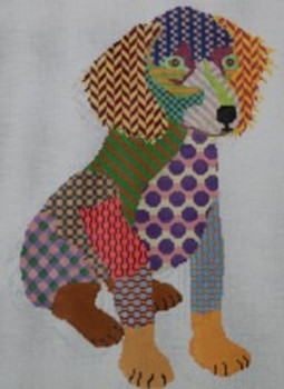 266-18 Spaniel Puppy 10x12 18 Mesh Pajamas and Chocolate