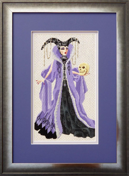 5230 Circe 8" x 14" 18 Mesh Leigh Designs Witchy Woman Canvas Only Inquire If Stitch Guide Is Available