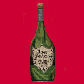 F-016 The Point Of It All Don Perignon Champagne Bottle 2 x 3  18 Mesh