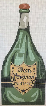 F-016 The Point Of It All Don Perignon Champagne Bottle 2 x 3  18 Mesh