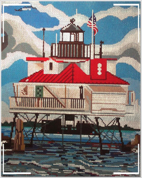 PBZ-003 The Point Of It All Lighthouse 8 x 10 18 Mesh 