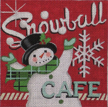 Maggie & Co. M-1922 Snowball Cafe © Jennifer Brinley 5 x 5" 18M