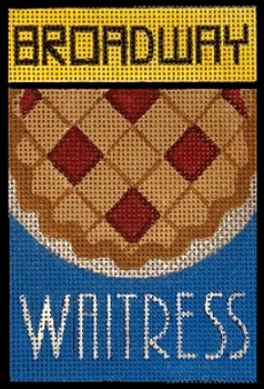 HO1756 Broadway Series Waitress 3 x 4.5 18 Mesh Raymond Crawford Designs