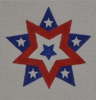 PA18 Double Star 4.75 x 4.75 18 Mesh Pepperberry Designs 
