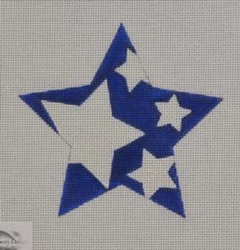PA17 Stars Star 4.75 x 4.75 18 Mesh Pepperberry Designs 