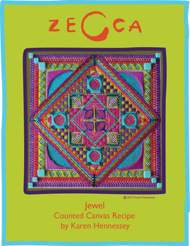 Jewel Counted Thread 18 Mesh Zecca