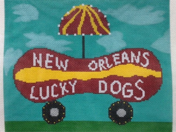 TG16 Lucky Dogs 11 x 9 13 Mesh Terry Gaskins