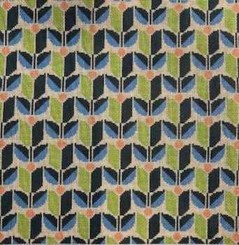 JD4011E  Tulip-Eucalyptus 12X12 13 Mesh Cooper Oaks Designs©