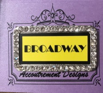 Words & Sayings Broadway Rectangle MAGNET Needle Minder Accoutrement Designs 