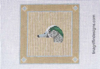 CSTR-DH-006  Widgeon/Green Winged Teal 18 Mesh 4" square Griffin Designs