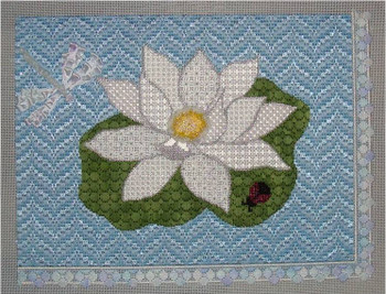 More Water Lily 9” x 12” 18 Mesh Sew Much Fun