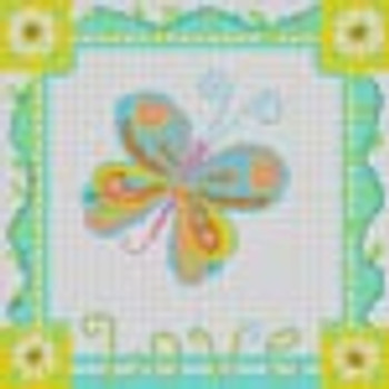 3260 Butterfly Dreams 13 Mesh 13 x 13 Treglown Designs