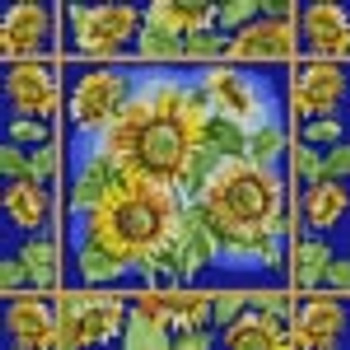 3225 Sunflowers 13 Mesh 15 x 15 Treglown Designs