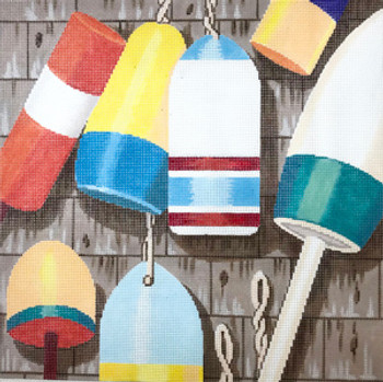 C-578 Lobster Buoys 13 x 13 13 Mesh The Meredith Collection