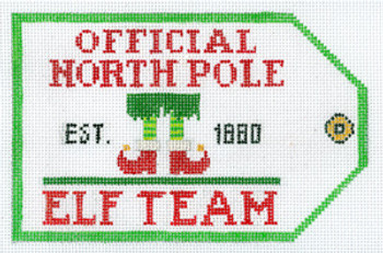 XO-197e Gift Tags-Official North Pole 6x4 18 Mesh The Meredith Collection
