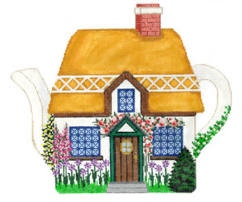 XO-199 Mouse House Cottage 11 x  9 1/2 18 Mesh The Meredith Collection