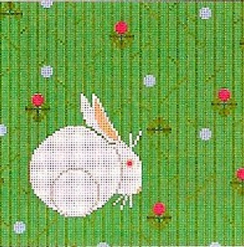 Bunny In Clover CH-B082  Charley Harper 13 Mesh 8x8 