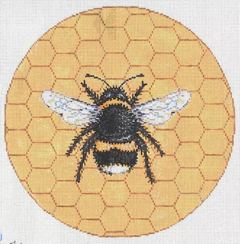 Honey Comb 9" Diameter 18 Mesh Once In A Blue Moon By Sandra Gilmore 18-1162