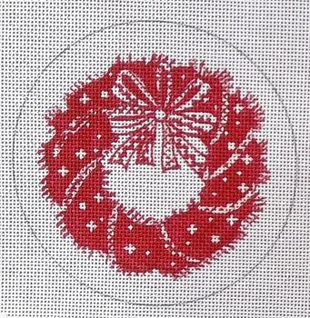 EV-X11A	Red Wreath ornament Mesh  Love You More