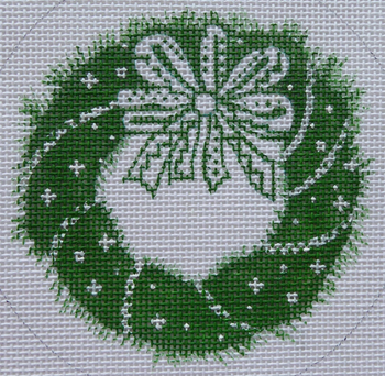 EV-X11B Green Wreath Ornament Mesh  Love You More