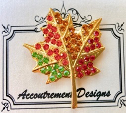 Accoutrement Fall Leaf Fall Designs Needle Minder no