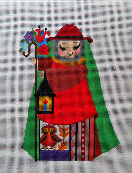 ASM-10	Nativity C- Joseph	7"h1 8 Mesh Tapestry Fair ANN  SPIESS  MILLS