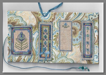 Prissy Peacock Needle Roll Kit Fern Ridge Collections