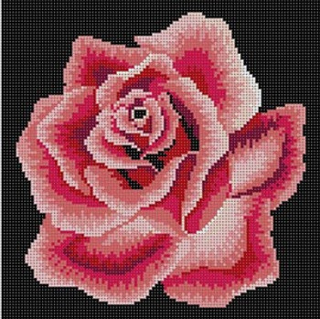 G-404 Large Rose 10 Mesh 101⁄2 x 101⁄2 Treglown Designs