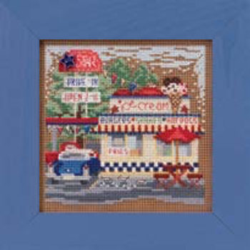 MH141911 Drive-In (2019) Mill Hill Buttons and Bead Kit