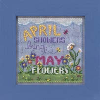 MH141913 April Showers (2019) Mill Hill Buttons and Bead Kit