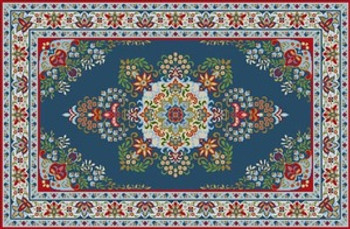 G-379 Oriental Rug 10 Mesh 21 x 50 Treglown Designs