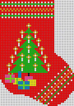 M-017C Christmas Tree 12 Mesh 2 1⁄2 x 5 Treglown Designs