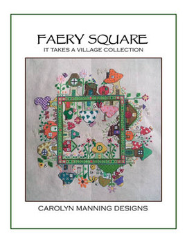 Faery Square 179w x 182h CM Designs 18-2824