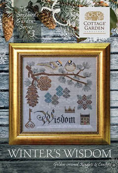 Songbird's Garden 3 - Winter's Wisdom by Cottage Garden Samplings 159w x 159h 18-2296 YT W