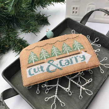 Cut & Carry (White Christmas 2) 66 x 36 Hands On Design 18-1696 HD145