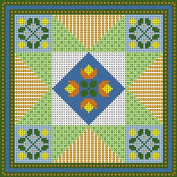 MM-1005 Quilt Block 10 Mesh 10x10 Maryanne Moreck