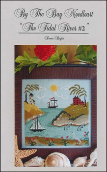 Tidal River #2 136 x 136 By the Bay Needleart YT WiBN10
