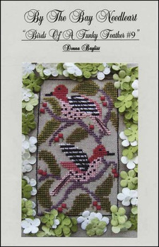 Birds Of A Funky Feather #9 70 x 42  By the Bay Needleart YT