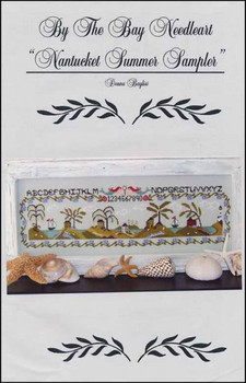 YT BN46 Nantucket Summer Sampler 307 x 87 By the Bay Needleart   YT