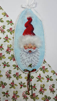 Jolly Old Saint Nick – Ornament 168 Blackberry Lane Designs  36w x 95h 16-2300 YT 