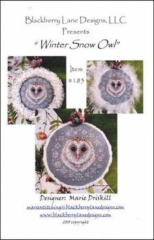 Winter Snow Owl 185 Blackberry Lane Designs 54w x 55h 18-2645 YT