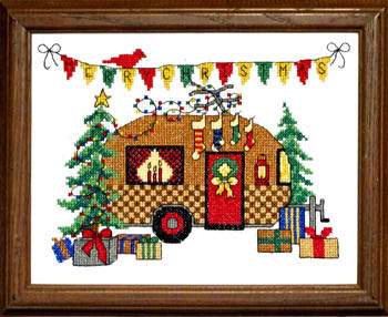 Christmas Camper 112w x 80h Bobbie G Designs 18-2639