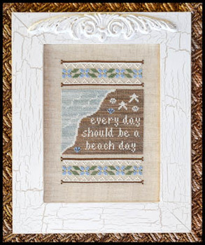 Beach Day 65w x 97h Country Cottage Needleworks 16-1811