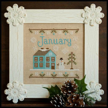 Cottage Of The Month-January by Country Cottage Needleworks 11-2565