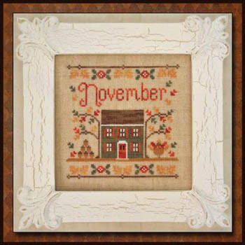 Cottage Of The Month-November 77x77 Country Cottage Needleworks 12-2630
